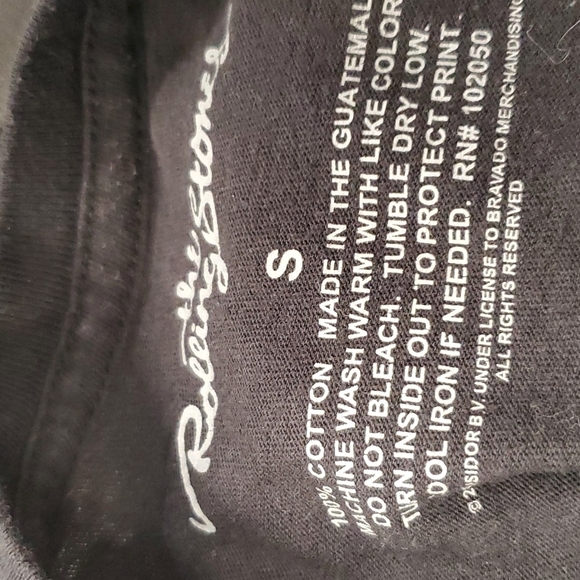 The Rolling Stones Concert Tee SZ SM - Picture 5 of 5